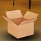 25 pcs Corrugated Shipping Boxes Durable Kraft Cardboard 6 x 6 x 4 Inch